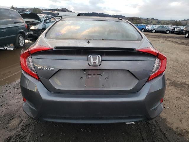 2HGFC2F52JH540559 - 2018 HONDA CIVIC LX GRAY photo 6