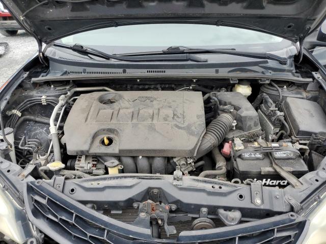 2T1BURHE4FC301497 - 2015 TOYOTA COROLLA L BLACK photo 11