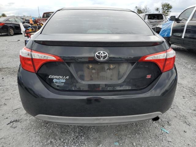 2T1BURHE4FC301497 - 2015 TOYOTA COROLLA L BLACK photo 6