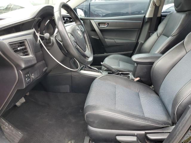 2T1BURHE4FC301497 - 2015 TOYOTA COROLLA L BLACK photo 7