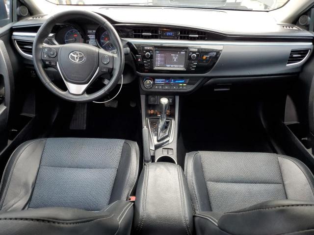 2T1BURHE4FC301497 - 2015 TOYOTA COROLLA L BLACK photo 8