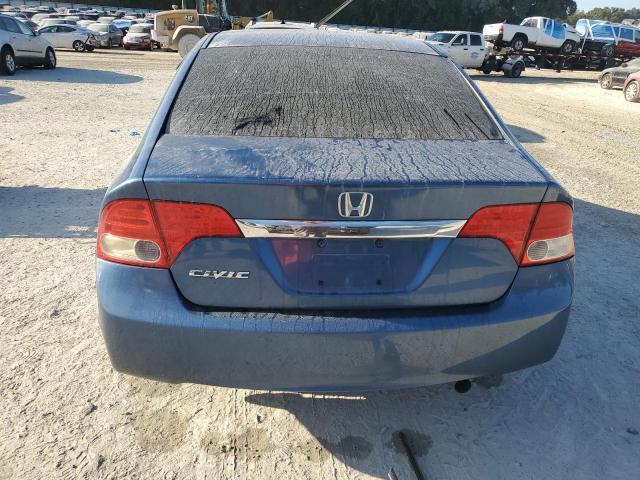 19XFA16869E011907 - 2009 HONDA CIVIC EX Көк фото 6