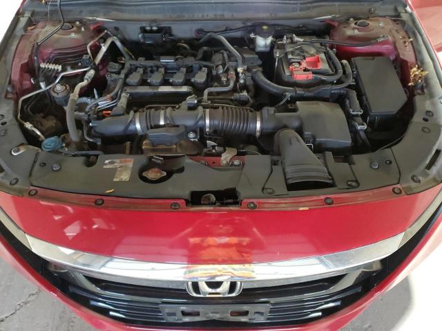 1HGCV1F37JA014965 - 2018 HONDA ACCORD SPORT أحمر صورة 11