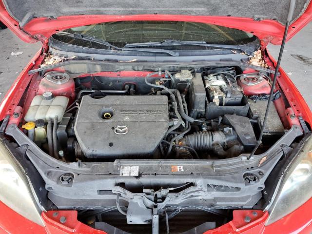 JM1BK344271612514 - 2007 MAZDA 3 HATCHBACK Kırmızı fotoğraf 11