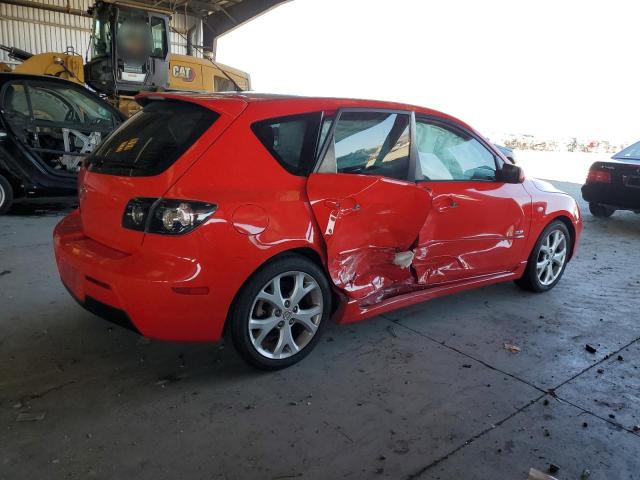 JM1BK344271612514 - 2007 MAZDA 3 HATCHBACK Kırmızı fotoğraf 3