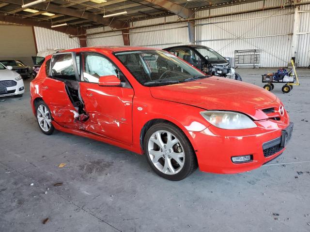 JM1BK344271612514 - 2007 MAZDA 3 HATCHBACK Kırmızı fotoğraf 4