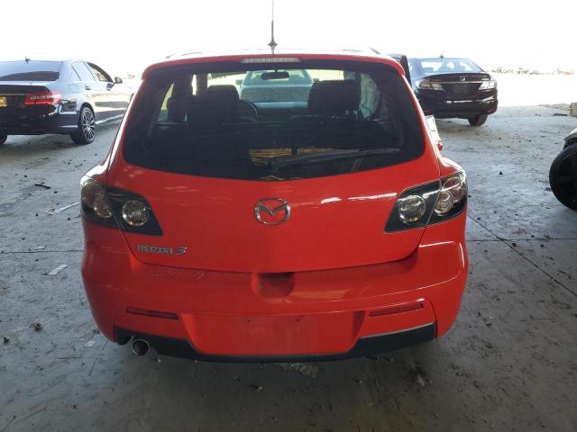 JM1BK344271612514 - 2007 MAZDA 3 HATCHBACK Kırmızı fotoğraf 6