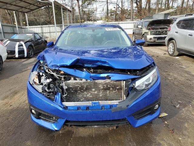 19XFC1F31HE025159 - 2017 HONDA CIVIC EX BLUE photo 5