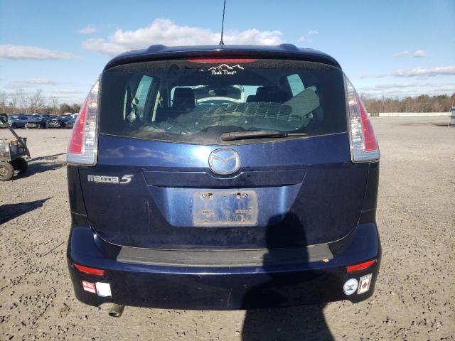 JM1CR293590335196 - 2009 MAZDA 5 BLUE photo 6