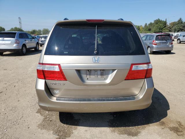 5FNRL38656B454182 - 2006 HONDA ODYSSEY EXL Qəhvəyi foto 6