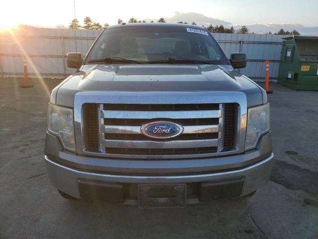 1FTRX14839FA25378 - 2009 FORD F150 SUPER CAB GRAY photo 5