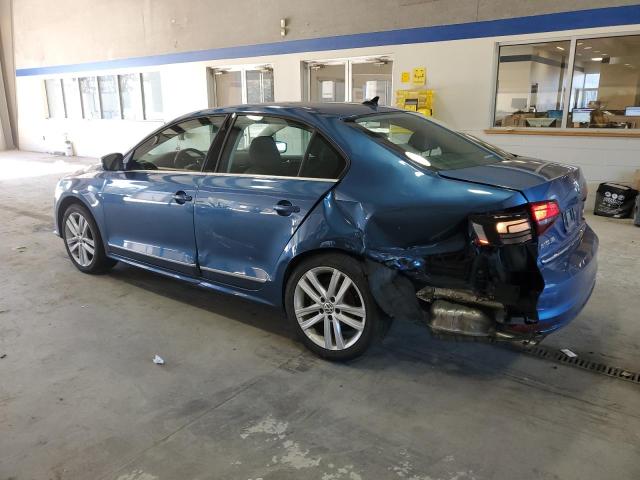 3VWL17AJ5HM395955 - 2017 VOLKSWAGEN JETTA SEL BLUE photo 2