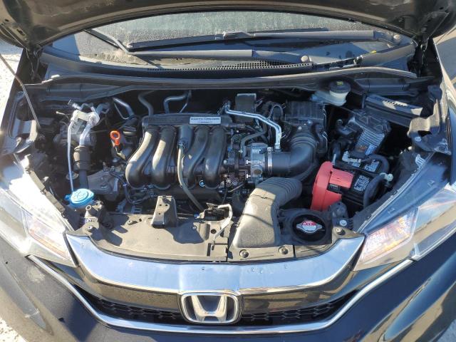 3HGGK5H44KM710789 - 2019 HONDA FIT LX GRAY photo 11