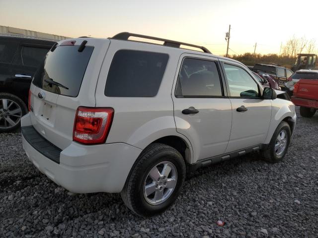 1FMCU0D7XAKD36894 - 2010 FORD ESCAPE XLT WHITE photo 3