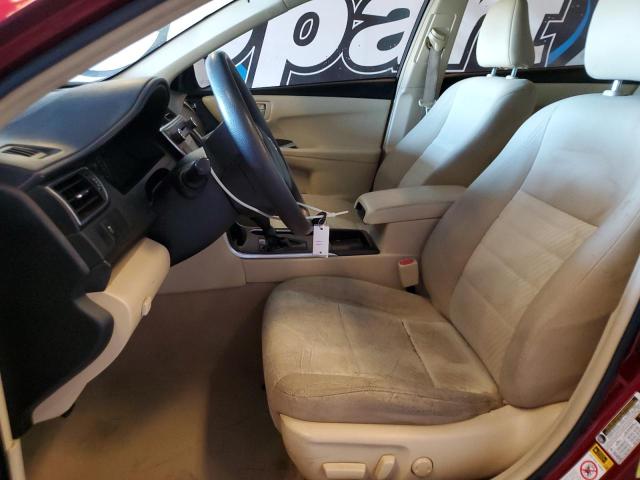 4T1BF1FK8FU937794 - 2015 TOYOTA CAMRY LE 红色 照片 7