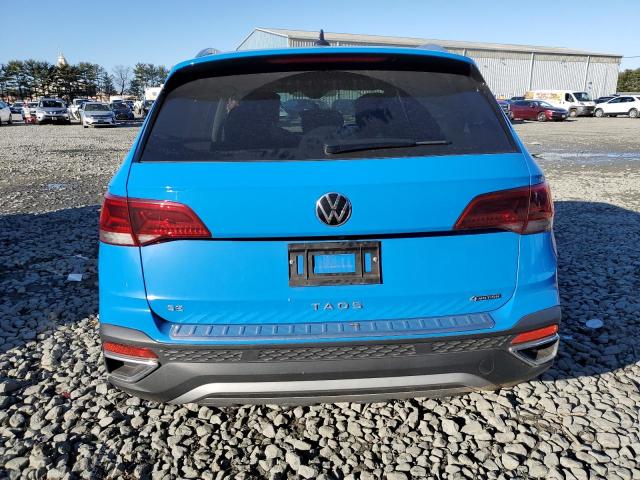 3VVYX7B2XNM099616 - 2022 VOLKSWAGEN TAOS SE BLUE photo 6