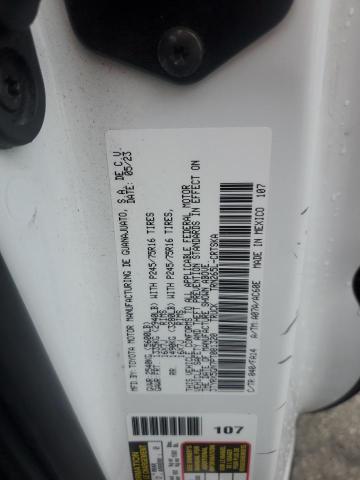 3TYRX5GN7PT081320 - 2023 TOYOTA TACOMA ACCESS CAB Білий фото 12