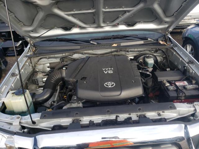 3TMJU62N86M014299 - 2006 TOYOTA TACOMA DOUBLE CAB PRERUNNER SILVER photo 11