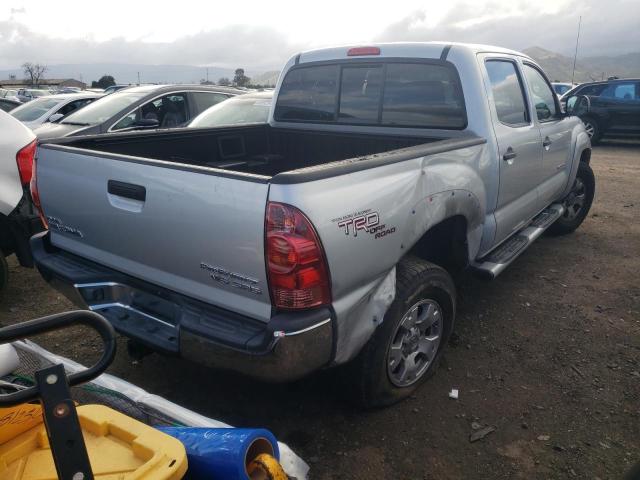 3TMJU62N86M014299 - 2006 TOYOTA TACOMA DOUBLE CAB PRERUNNER SILVER photo 3