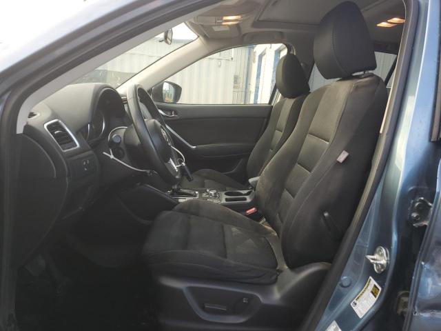 JM3KE2CY7G0841273 - 2016 MAZDA CX-5 TOURING BLUE photo 7