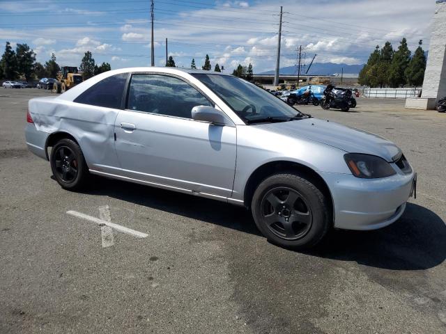 1HGEM21022L074317 - 2002 HONDA CIVIC EX SILVER photo 4