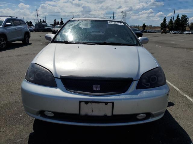 1HGEM21022L074317 - 2002 HONDA CIVIC EX SILVER photo 5