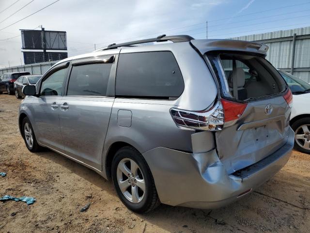 5TDKK3DC0BS001707 - 2011 TOYOTA SIENNA LE GRAY photo 2