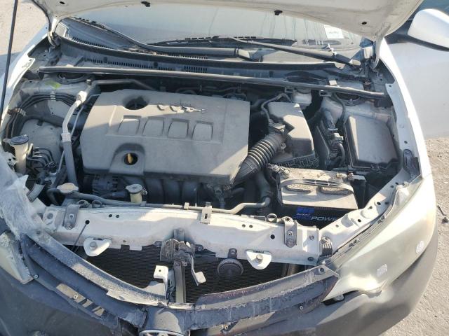 2T1BURHE9EC164717 - 2014 TOYOTA COROLLA L WHITE photo 11