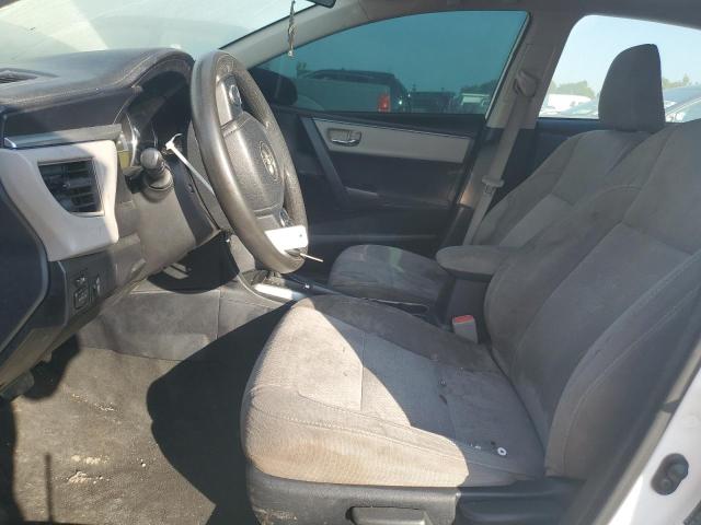 2T1BURHE9EC164717 - 2014 TOYOTA COROLLA L WHITE photo 7