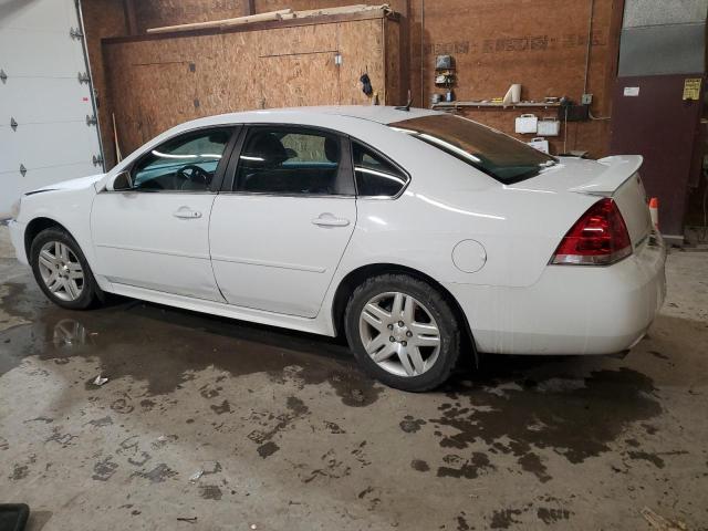 2G1WB5E3XC1144693 - 2012 CHEVROLET IMPALA LT WHITE photo 2