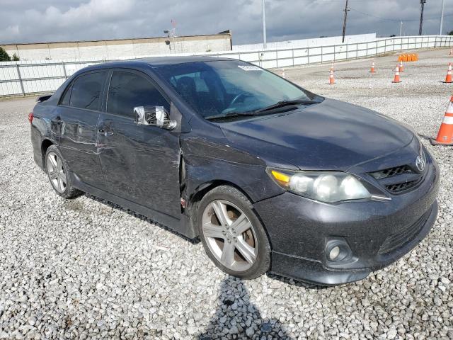 2T1BU4EE1DC063418 - 2013 TOYOTA COROLLA BASE Grafit foto 4