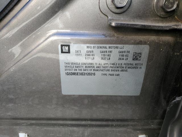 1G6DM5E30C0126016 - 2012 CADILLAC CTS PERFORMANCE COLLECTION Коричневый фото 13