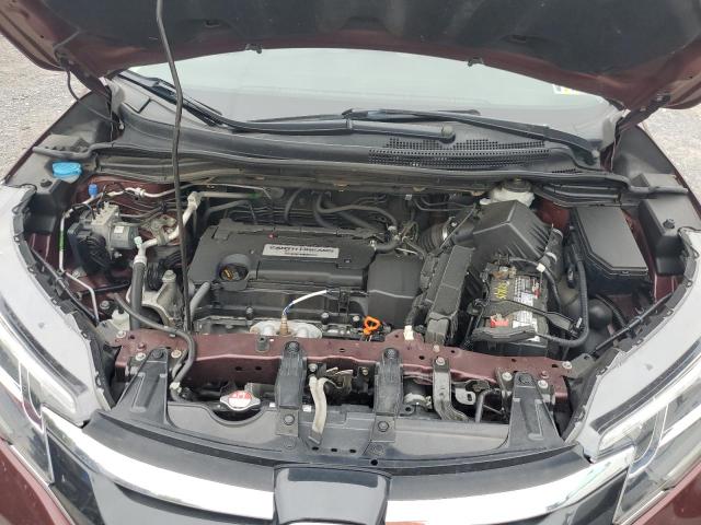 2HKRM4H77FH637936 - 2015 HONDA CR-V EXL MAROON photo 12