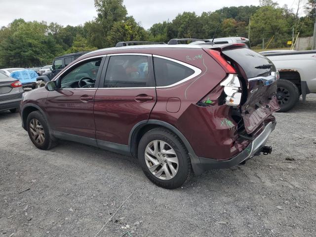 2HKRM4H77FH637936 - 2015 HONDA CR-V EXL MAROON photo 2