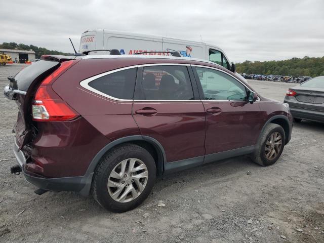 2HKRM4H77FH637936 - 2015 HONDA CR-V EXL MAROON photo 3