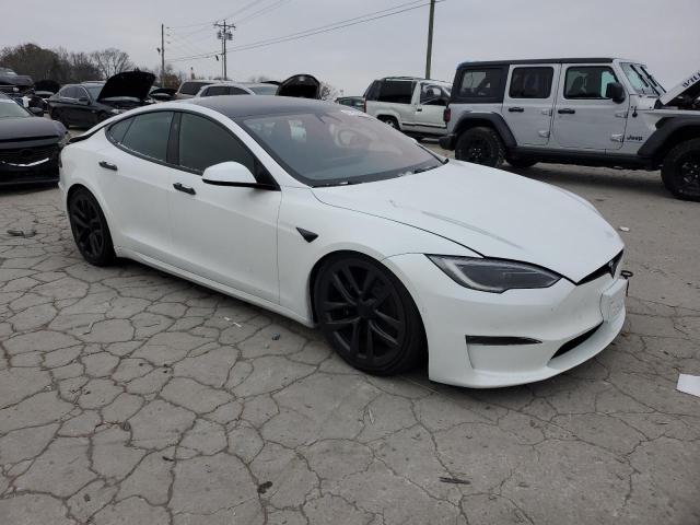 5YJSA1E57PF501141 - 2023 TESLA MODEL S თეთრი ფოტო 4