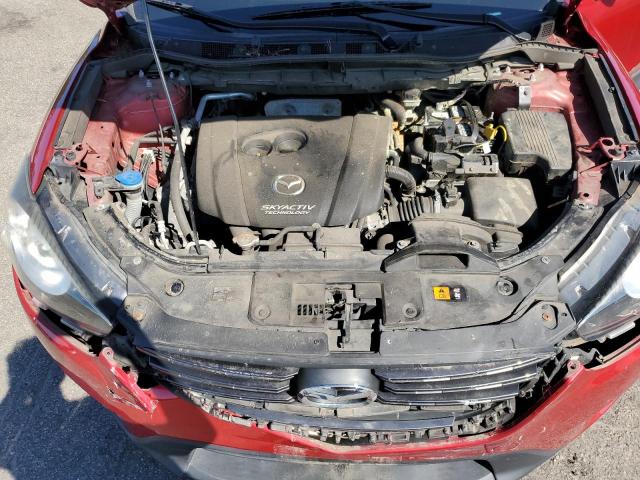 JM3KE4BY6G0765106 - 2016 MAZDA CX-5 SPORT RED photo 12