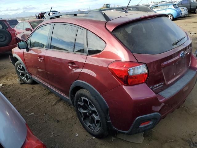 JF2GPASC6F8255917 - 2015 SUBARU XV CROSSTR SPORT LIMITED MAROON photo 2