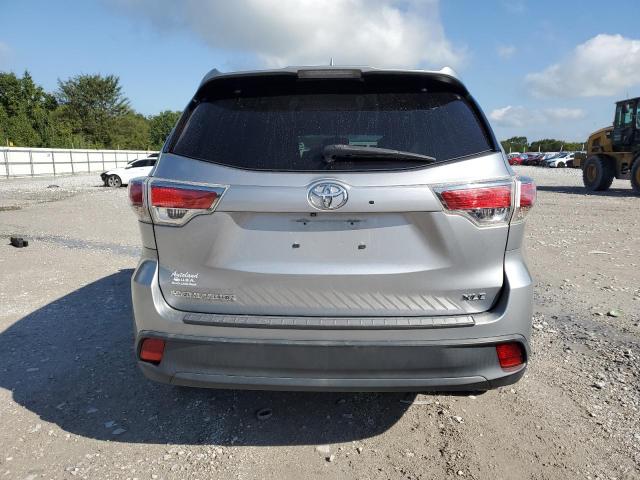 5TDKKRFH5FS075691 - 2015 TOYOTA HIGHLANDER XLE ვერცხლისფერი ფოტო 6