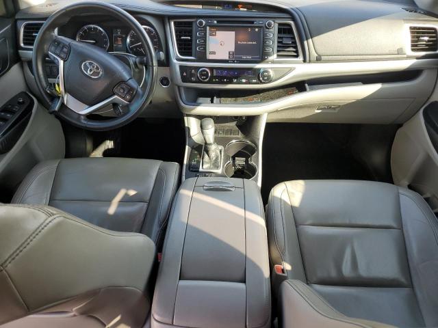 5TDKKRFH5FS075691 - 2015 TOYOTA HIGHLANDER XLE ვერცხლისფერი ფოტო 8