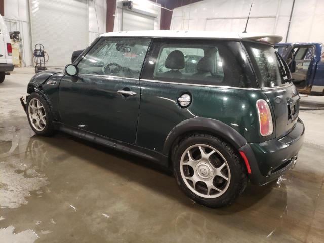 WMWRE33483TD70284 - 2003 MINI COOPER S GREEN photo 2