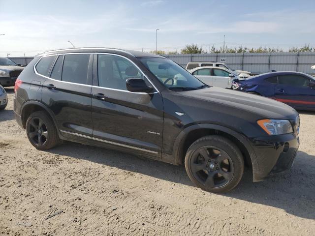 5UXWX9C55D0D03879 - 2013 BMW X3 XDRIVE28I BLACK photo 4