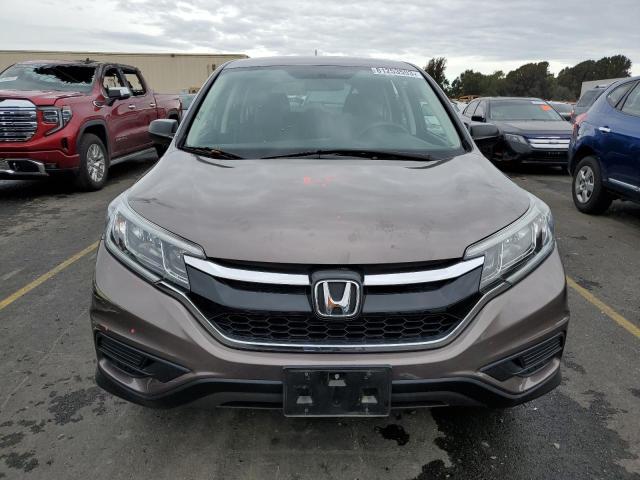 3CZRM3H33FG705515 - 2015 HONDA CR-V LX GRAY photo 5