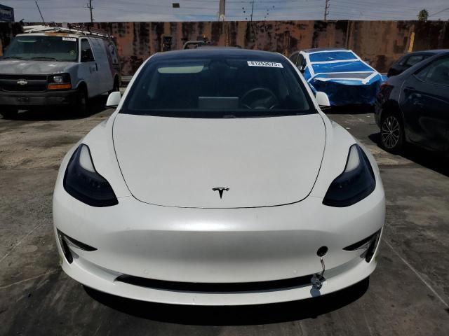 5YJ3E1EA6MF873782 - 2021 TESLA MODEL 3 თეთრი ფოტო 5