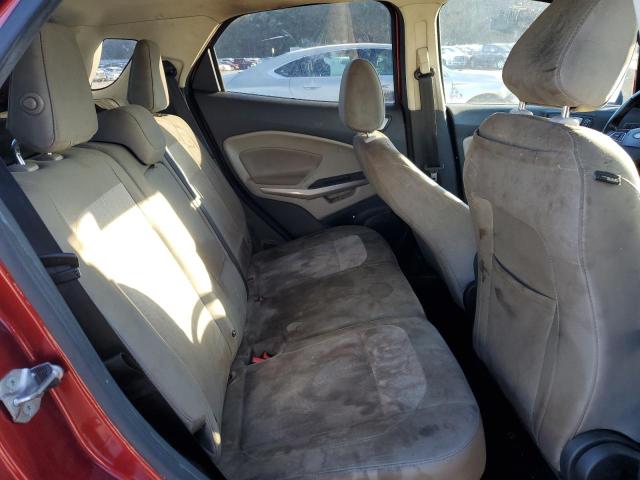 MAJ3S2GE7LC389345 - 2020 FORD ECOSPORT SE RED photo 11