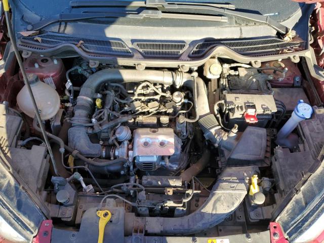 MAJ3S2GE7LC389345 - 2020 FORD ECOSPORT SE RED photo 12