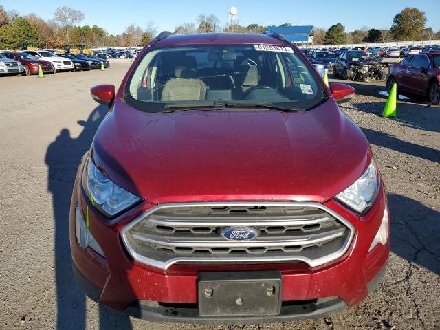 MAJ3S2GE7LC389345 - 2020 FORD ECOSPORT SE RED photo 5