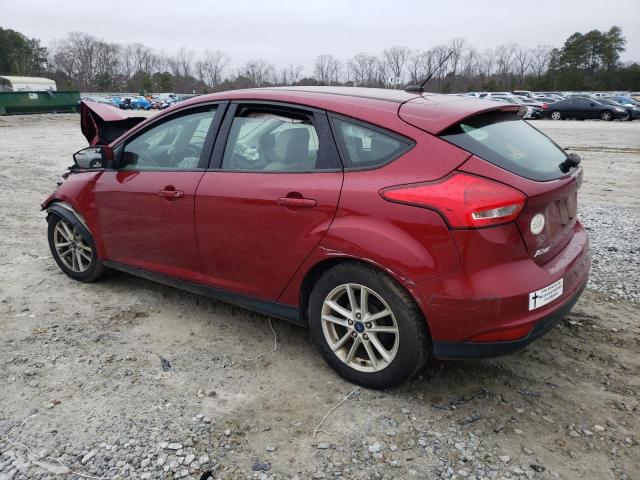 1FADP3K23HL337033 - 2017 FORD FOCUS SE MAROON photo 2