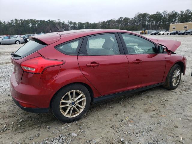 1FADP3K23HL337033 - 2017 FORD FOCUS SE MAROON photo 3