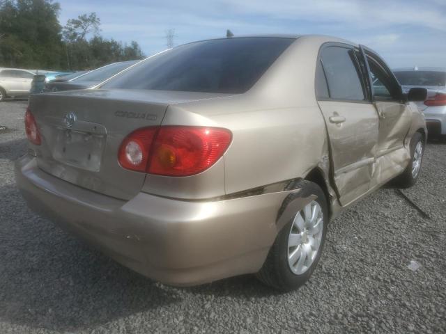 1NXBR32E94Z282495 - 2004 TOYOTA COROLLA CE GOLD photo 3